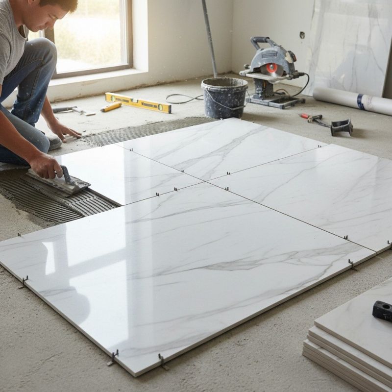 Marble Floor Replacement