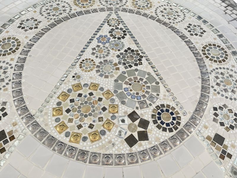 Mosaic tile work